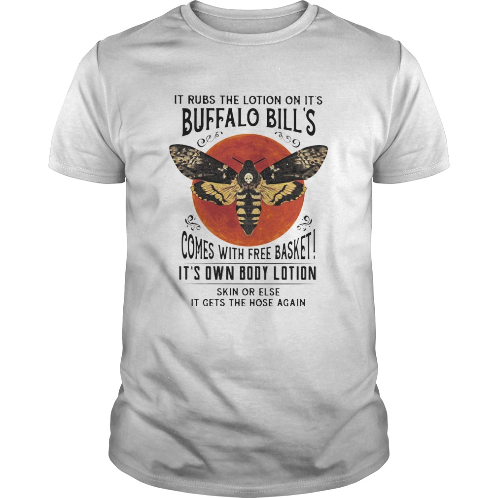 It rubs the lotion on its buffalo bills comes with free basket its own body lotion skin or else