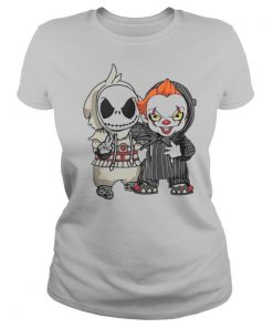 Jack Skellington And Pennywise shirt