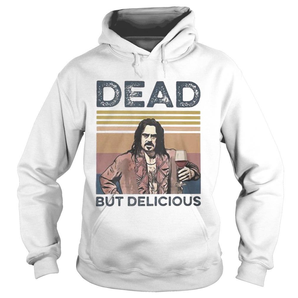 Jemaine clement drink wine dead but delicious vintage retro Hoodie