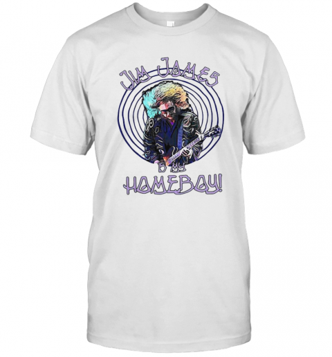 Jim James Is My Homeboy Playing Guitar T-Shirt