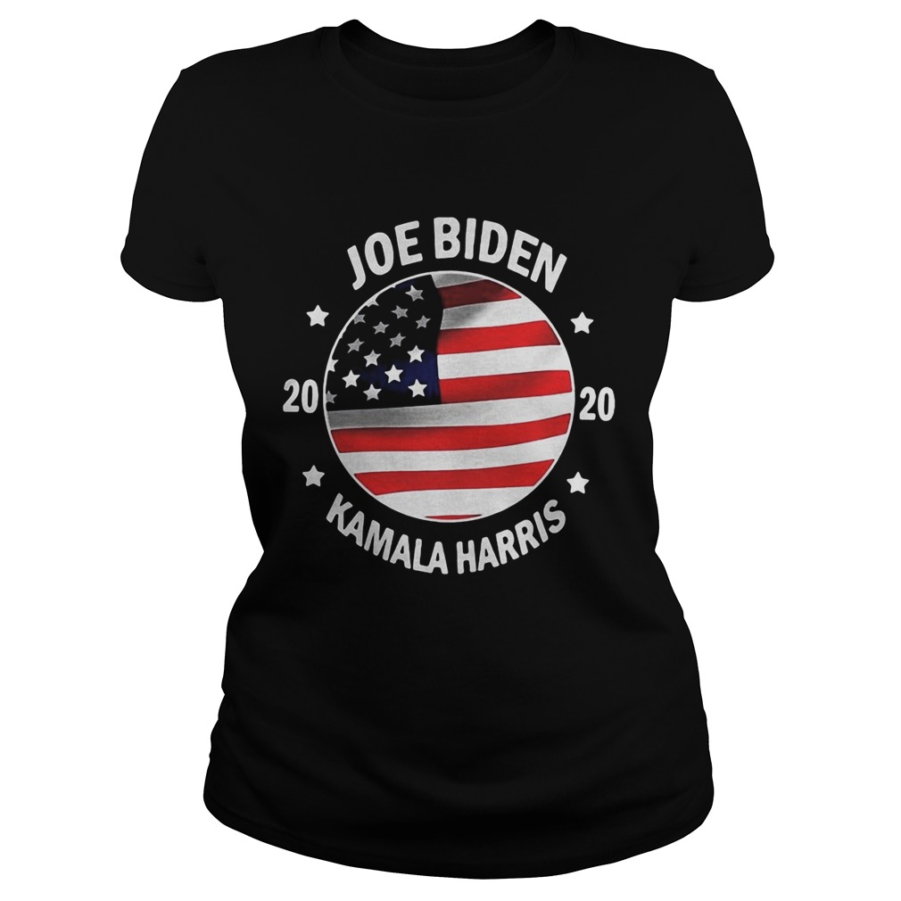 Joe biden 2002 kamala harris american flag independence day Classic Ladies