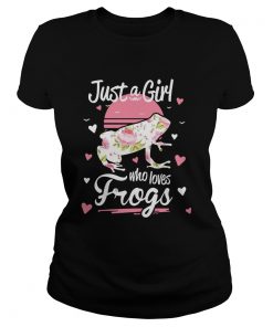 Just A Girl Who Loves Frogs  Classic Ladies