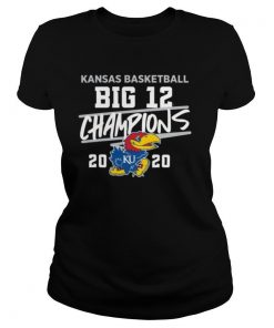 Kansas jayhawks basketball big 12 champions 2020 shirt