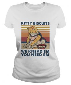 Kitty Biscuits We Knead Em You Need Em Vintage  Classic Ladies