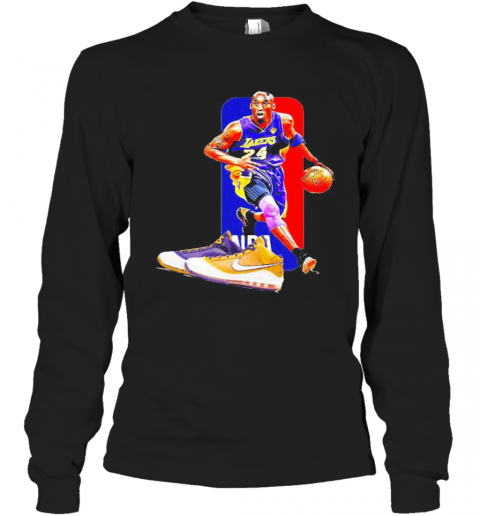 Kobe Bryant Basketball Player Nike Shoes T-Shirt Long Sleeved T-shirt 