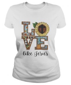 LOVE LIKE JESUS SUNFLOWER PUMPKIN  Classic Ladies