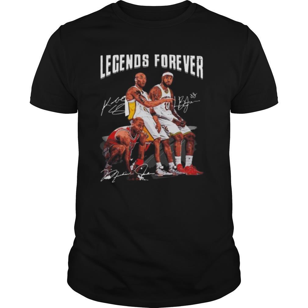 Legends Are Forever Legends Signature shirt