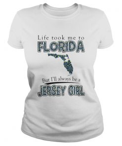 Life Took Me To Florida But Ill Always Be A Jersey Girl Map  Classic Ladies