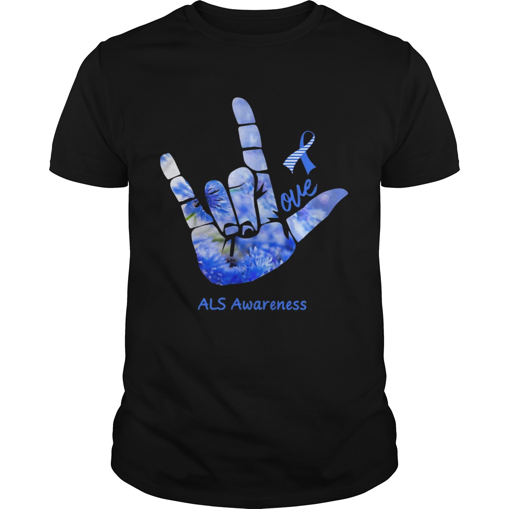 Love Als Awareness shirt