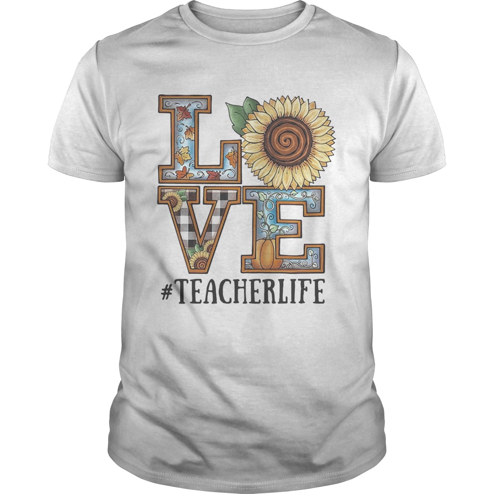 Love Sunflower teacherlife shirt