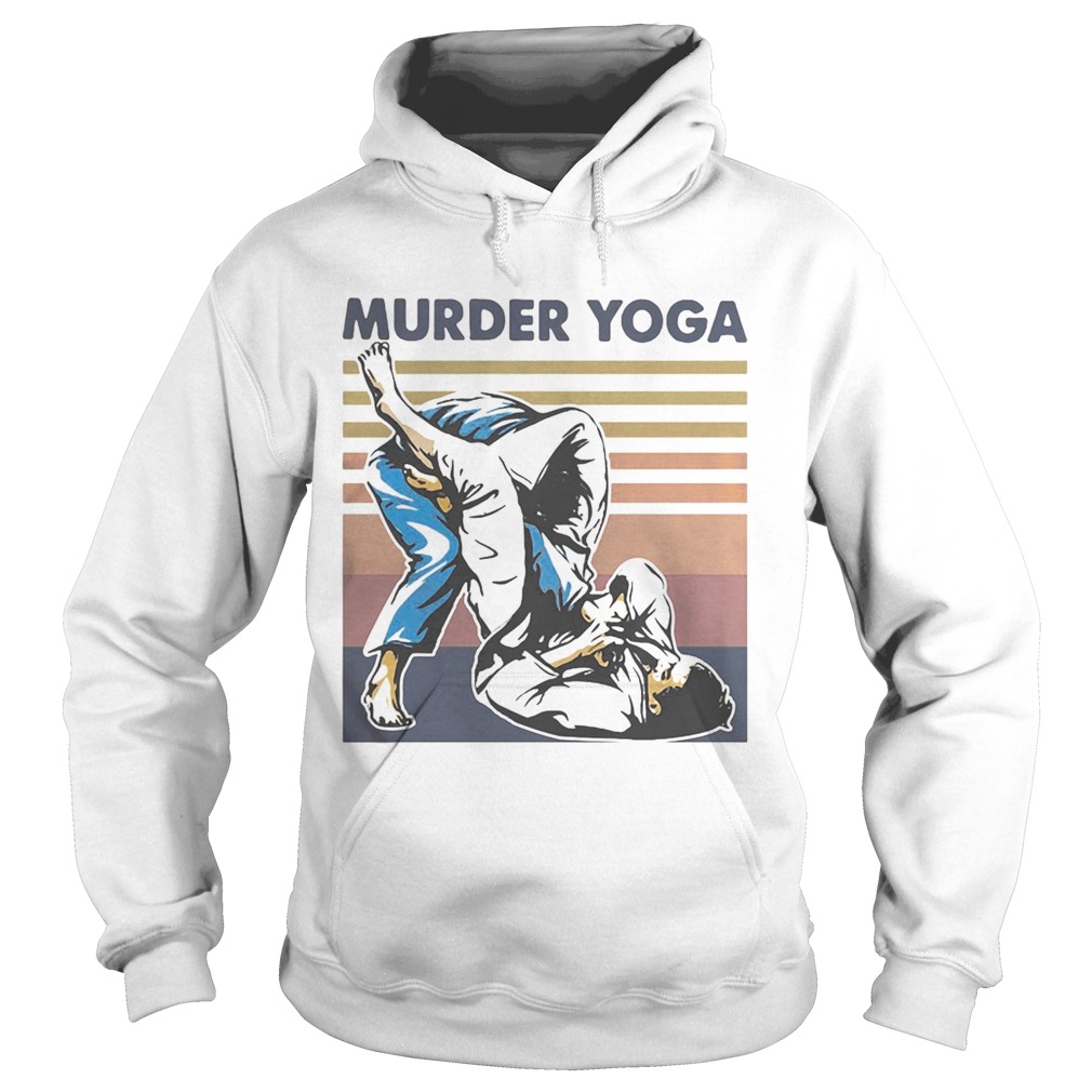 MURDER YOGA VINTAGE RETRO  Hoodie