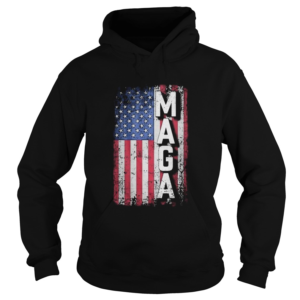 Maga american flag independence day Hoodie