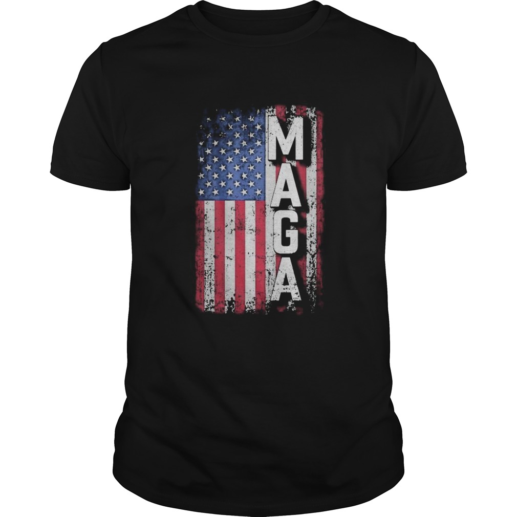 Maga american flag independence day shirt