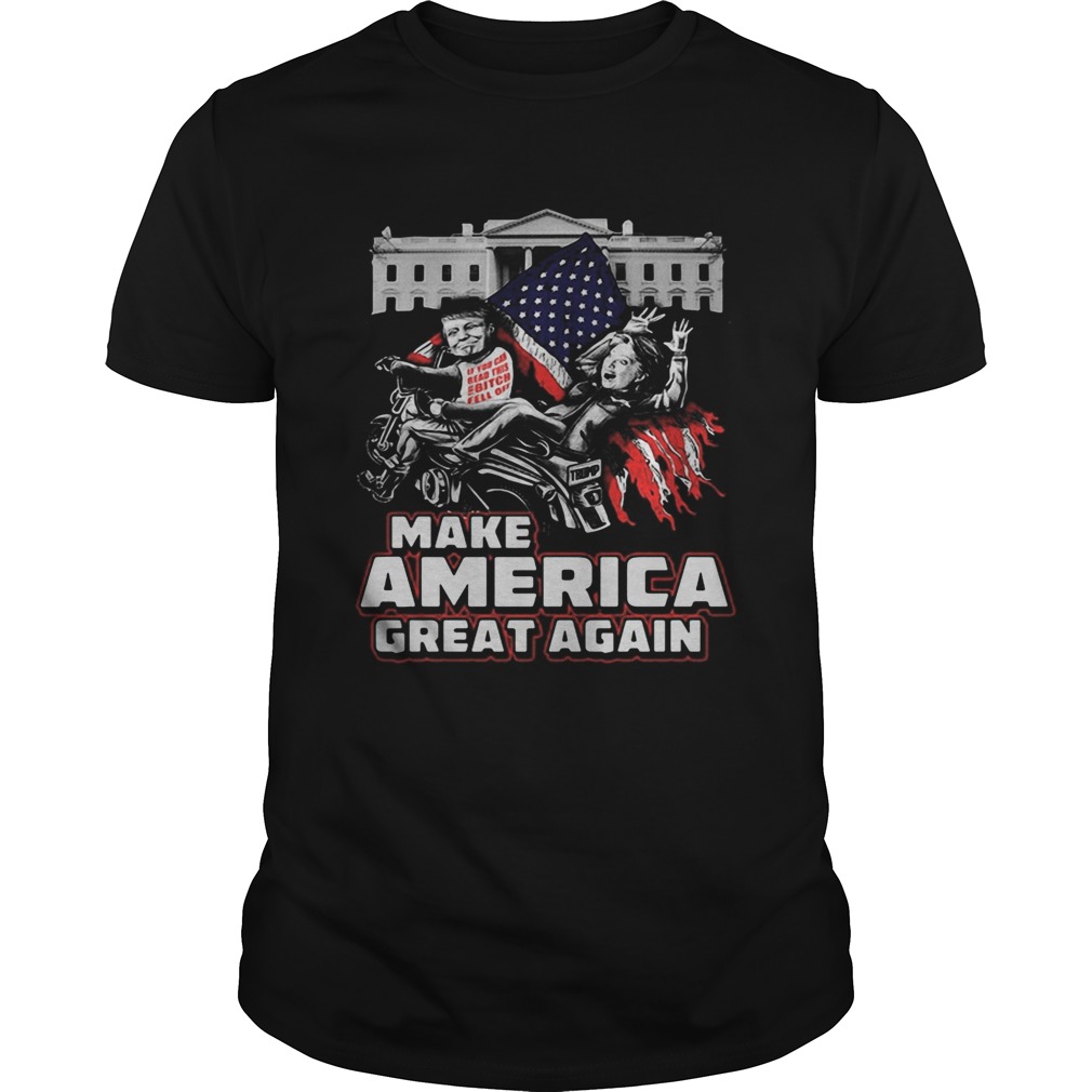 Make america great again american flag independence day shirt