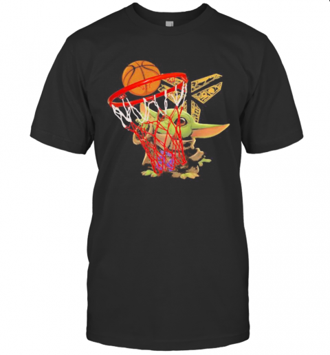 Mamba Forever Kobe Bryant Baby Yoda Playing Basketball T-Shirt