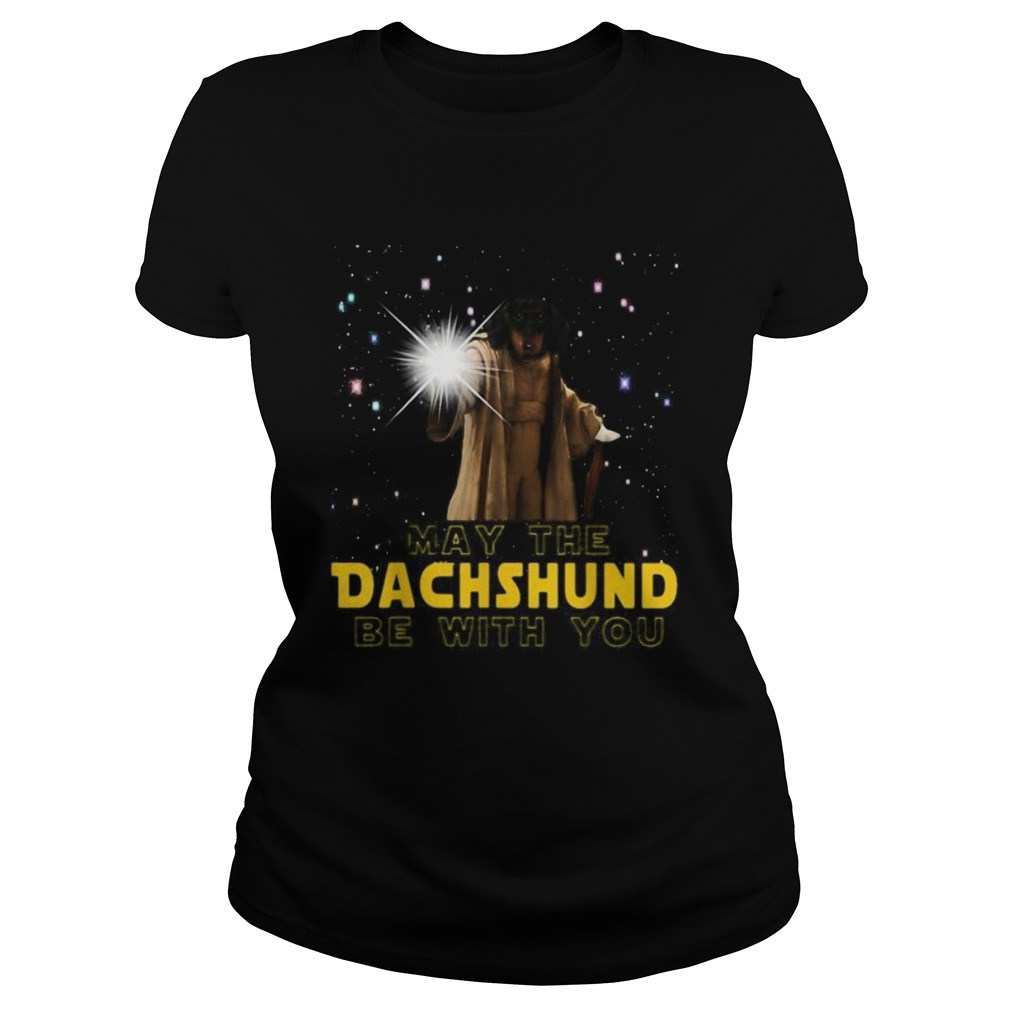 May the dachshund be with you star Classic Ladies