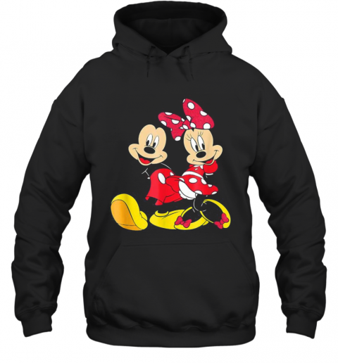 Mickey Mouse And Minnie Mouse T-Shirt Unisex Hoodie