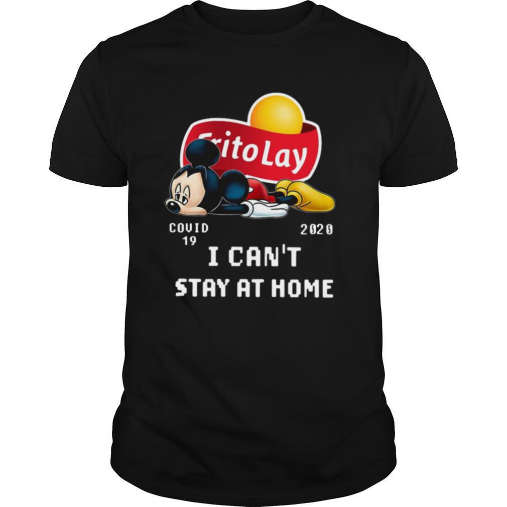 Mickey Mouse Frito Lay Covid 19 2020 I Can’t Stay At Home shirt