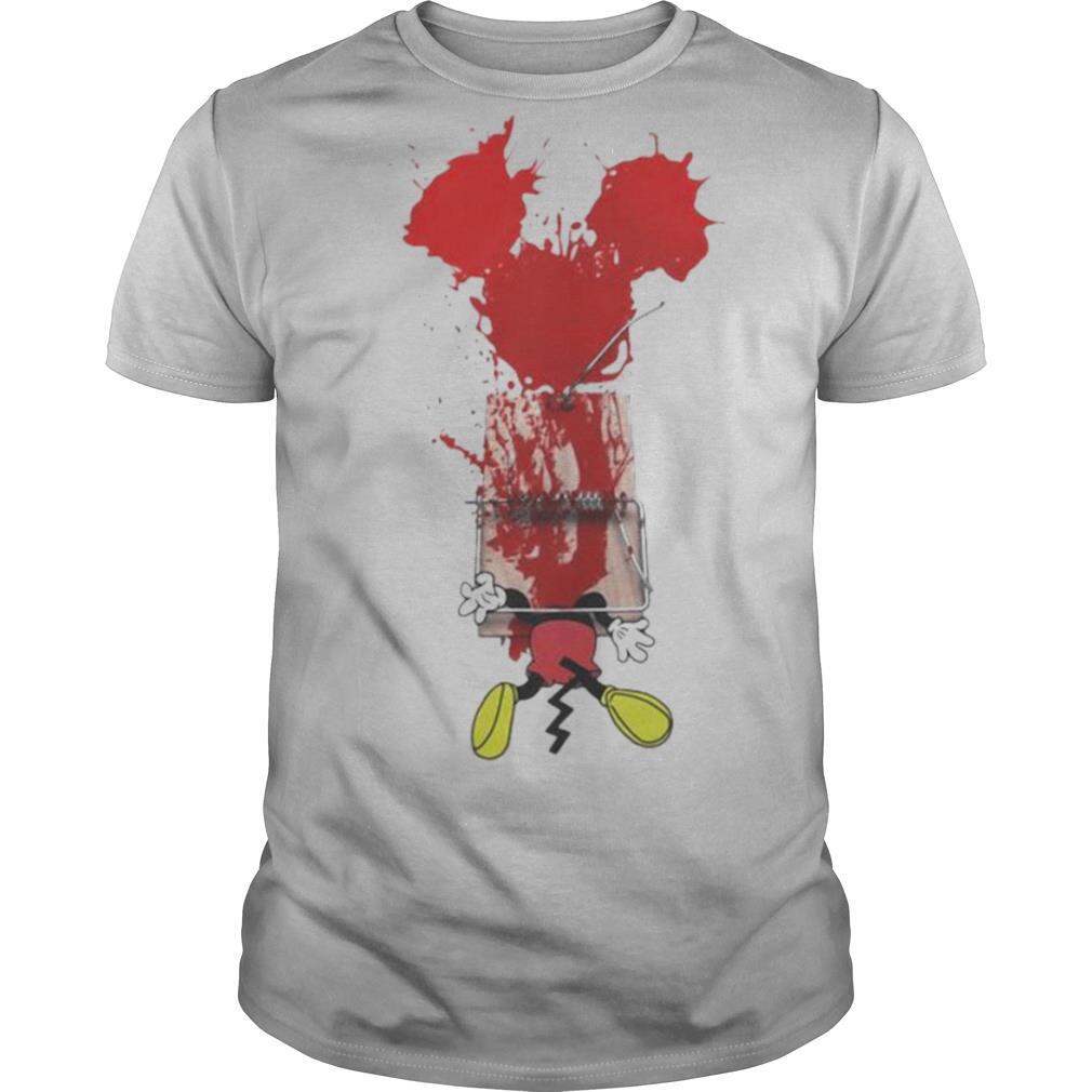 Mickey mouse trap die bloods shirt