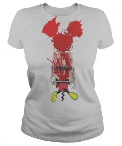 Mickey mouse trap die bloods shirt