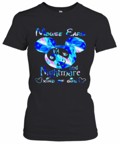 Mouse Ears And Nightmare Kind Of Girl T-Shirt Classic Women's T-shirt