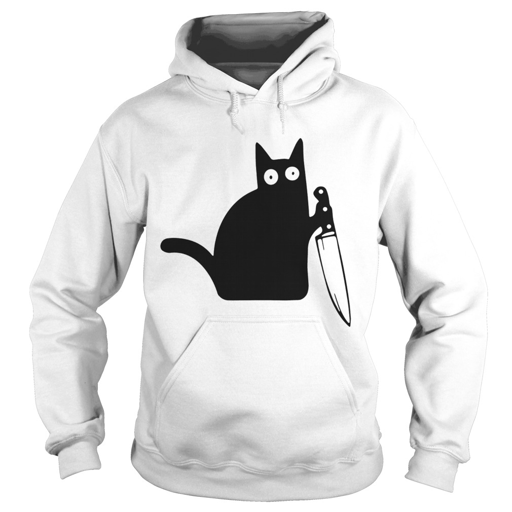 Murderous Black Cat Hoodie