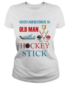 Never underestimate an old man with a hockey stick  Classic Ladies