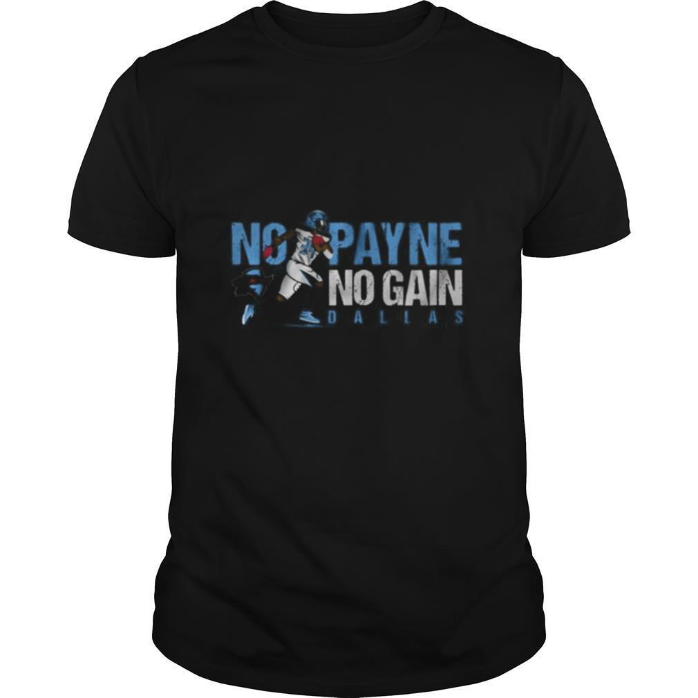 No payne no gain dallas renegades xfl 2020 shirt