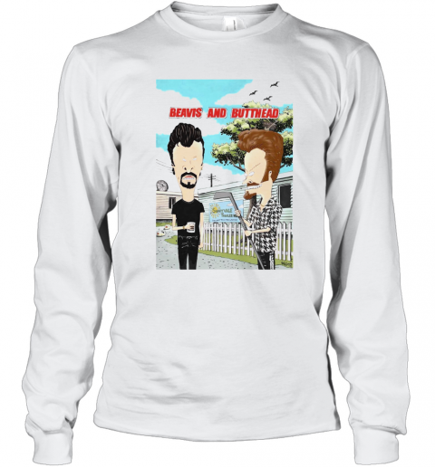 Original Sunnyvale Trailer Park Beavis And Butthead T-Shirt Long Sleeved T-shirt 