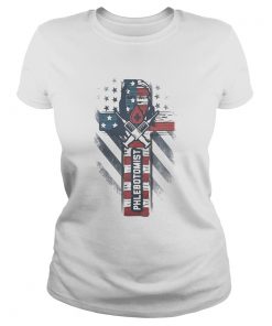 PHLEBOTOMIST AMERICAN FLAG CROSS  Classic Ladies