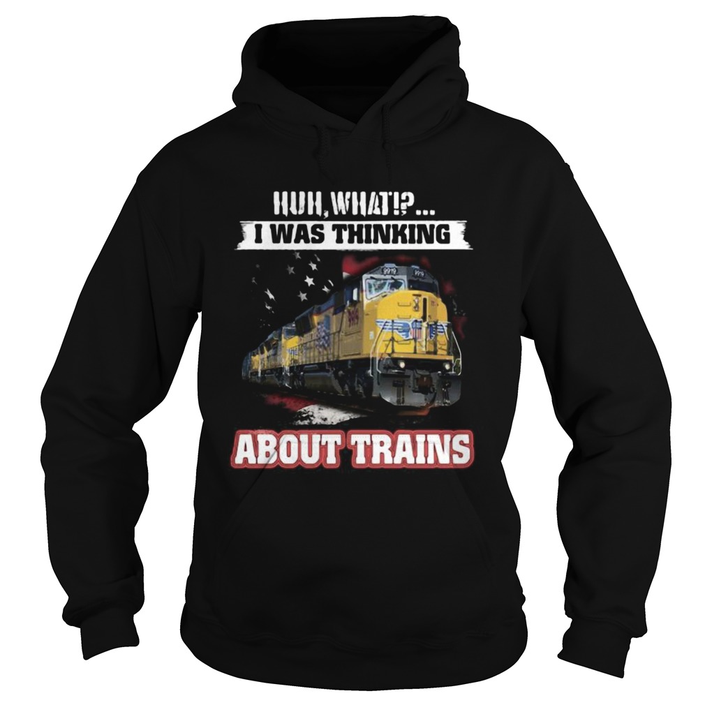 Pacific huh what i was thinking about trains Hoodie