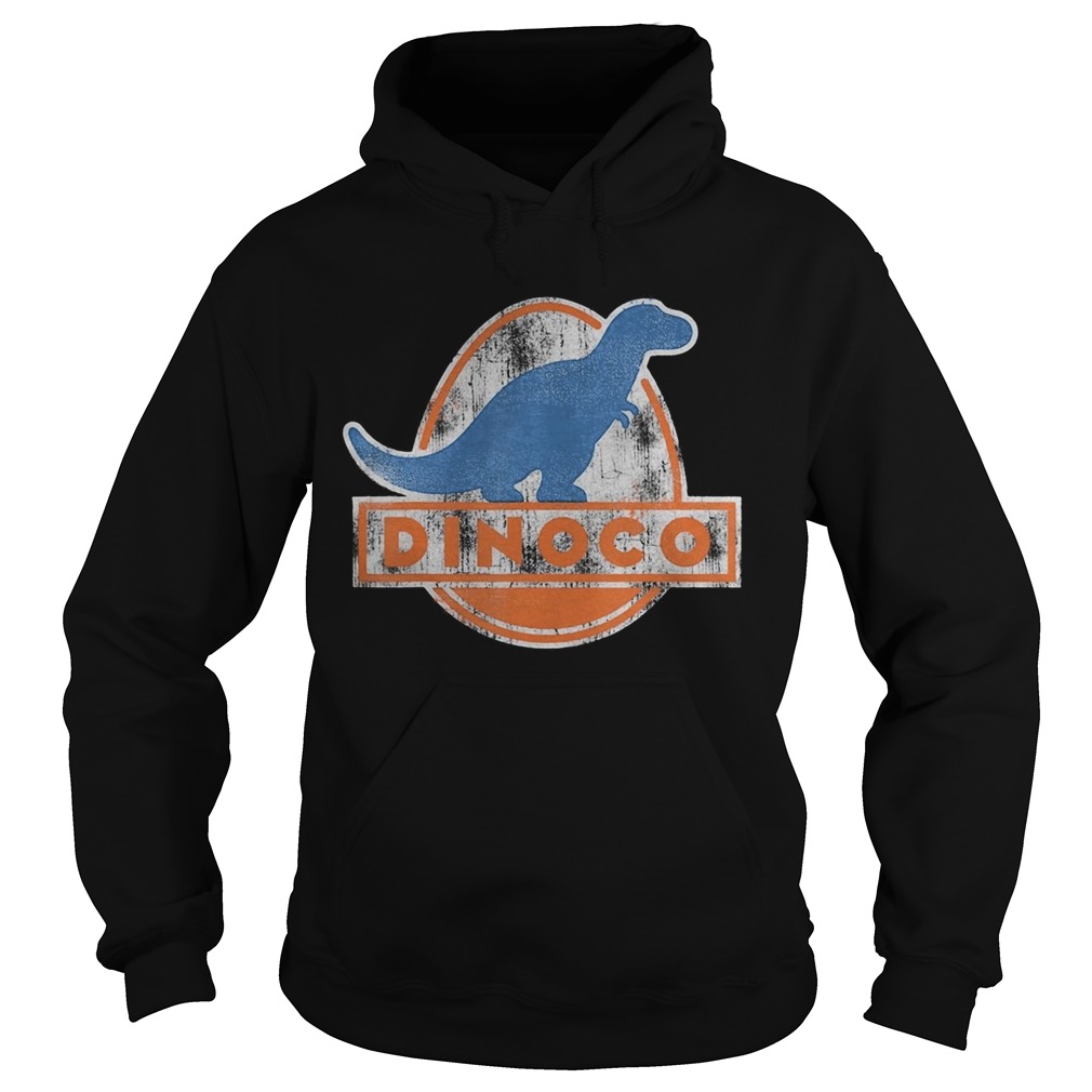 Pixar cars iconic dinoco dinosaur logo  Hoodie