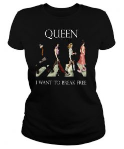 Queen Abbey Road I Want To Break Free shirt