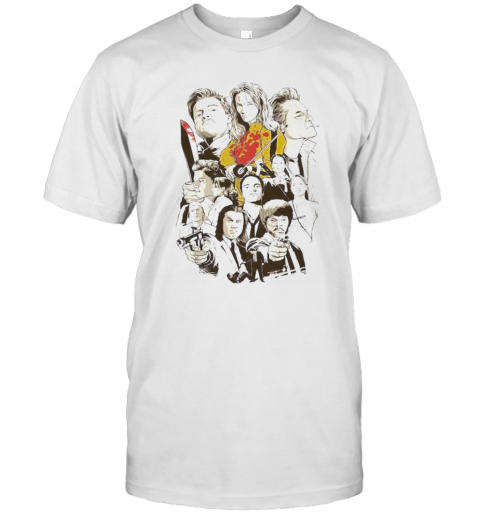 Quentin Tarantino Movies Art T-Shirt