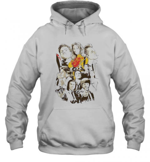 Quentin Tarantino Movies Art T-Shirt Unisex Hoodie