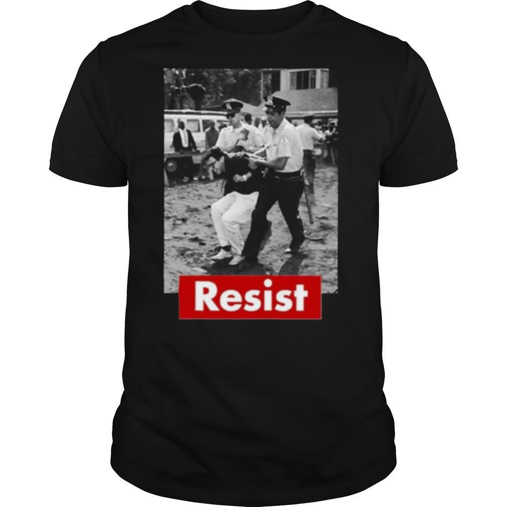 Resist young bernie sanders arrested shirt