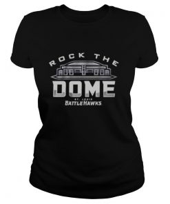 Rock the dome st. louis battlehawks shirt