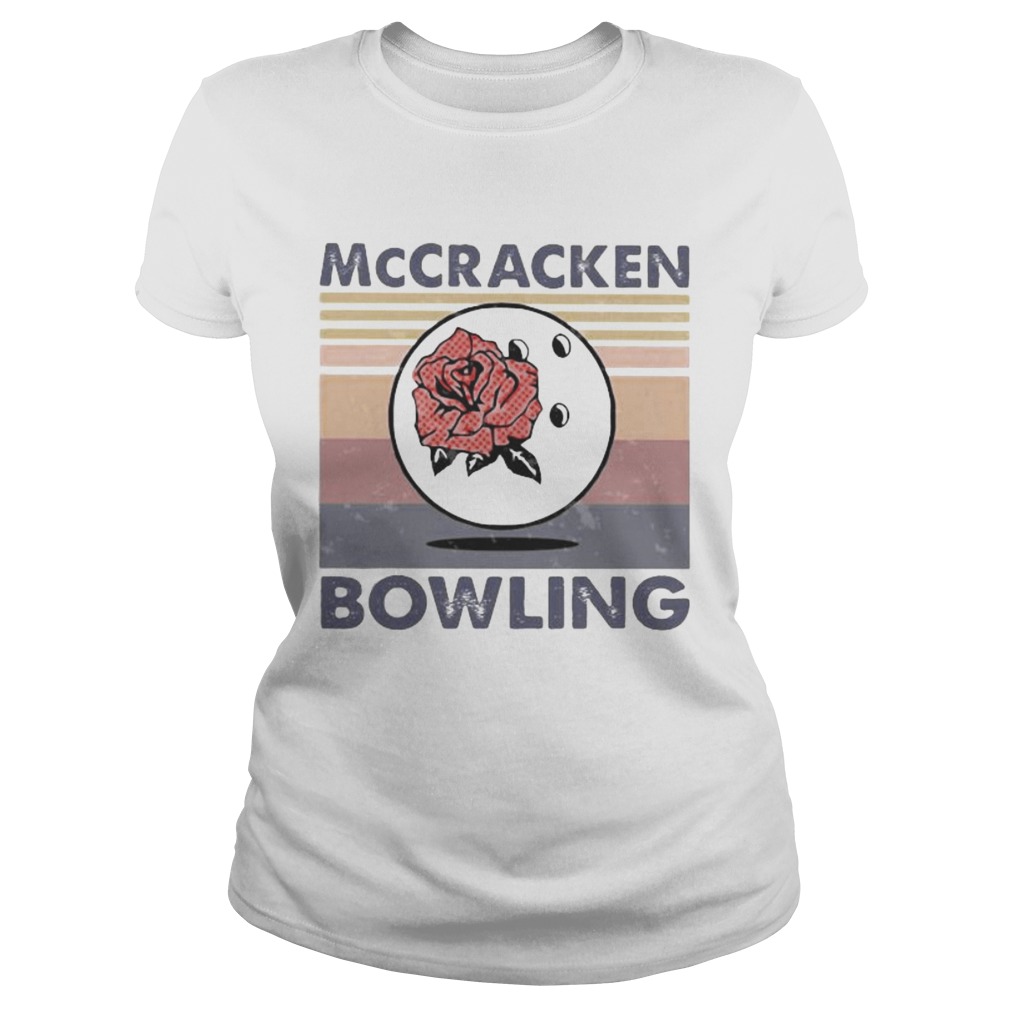 Rose mccracken bowling vintage retro Classic Ladies