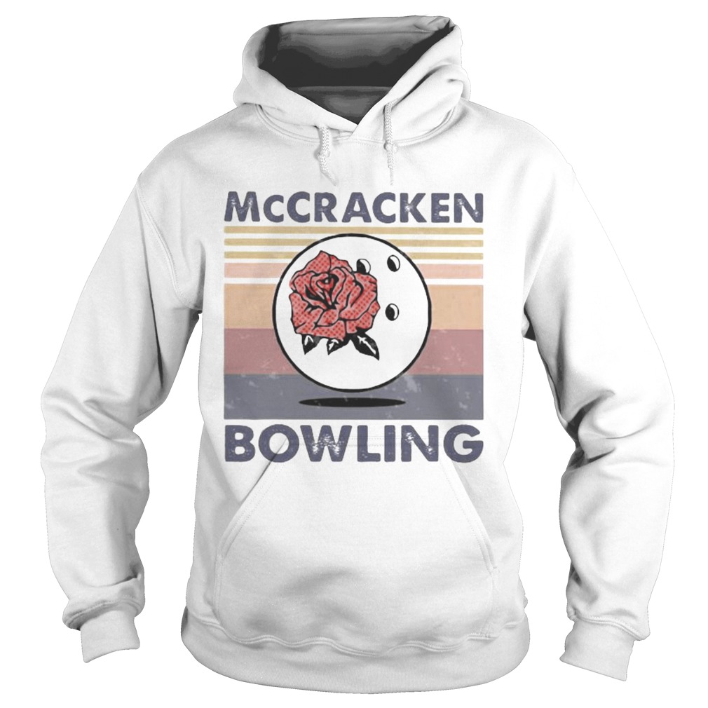 Rose mccracken bowling vintage retro Hoodie