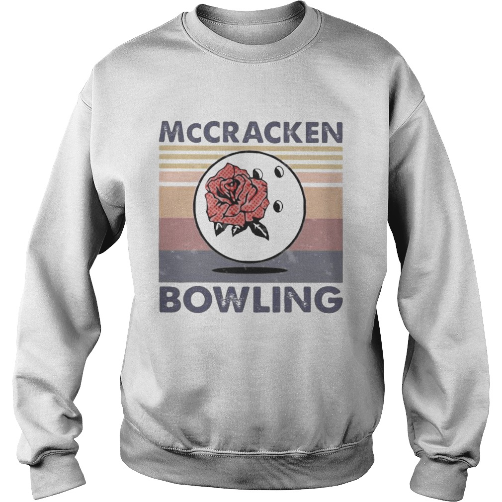 Rose mccracken bowling vintage retro Sweatshirt