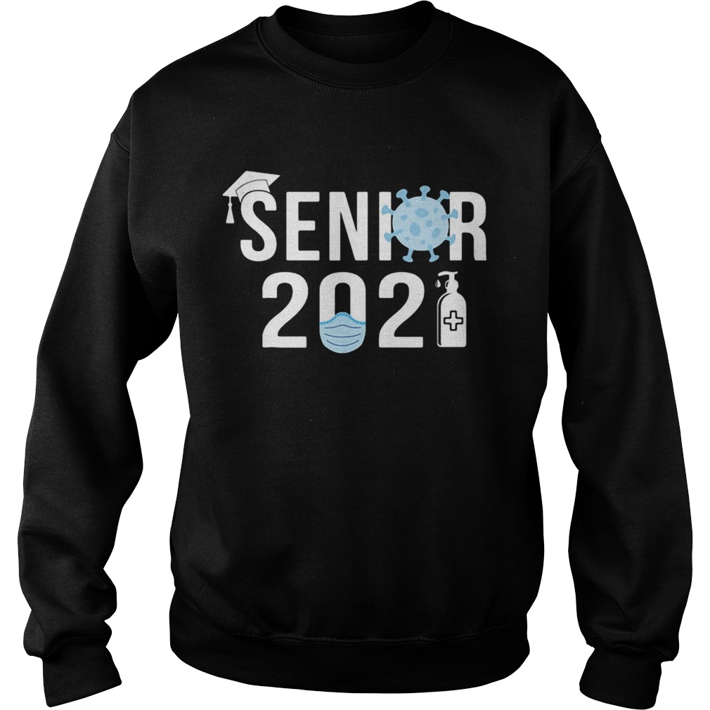 SENIOR 2020 STUDENT MASK HAND SANITIZER Sweatshirt