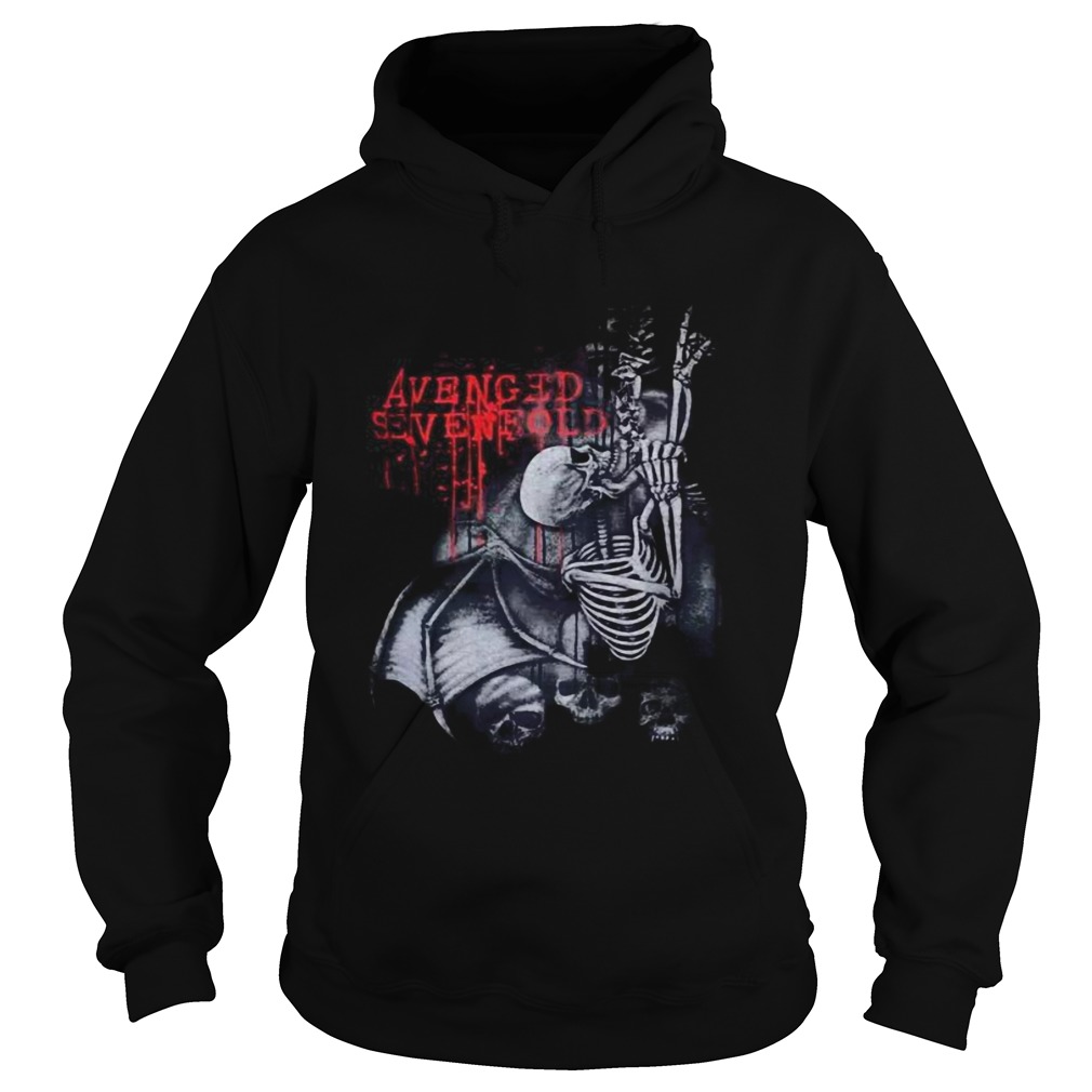 Skeleton bat avenged sevenfold Hoodie