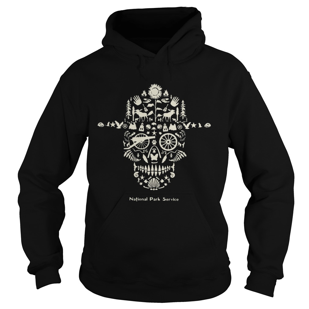 Skull National Park Service Hoodie