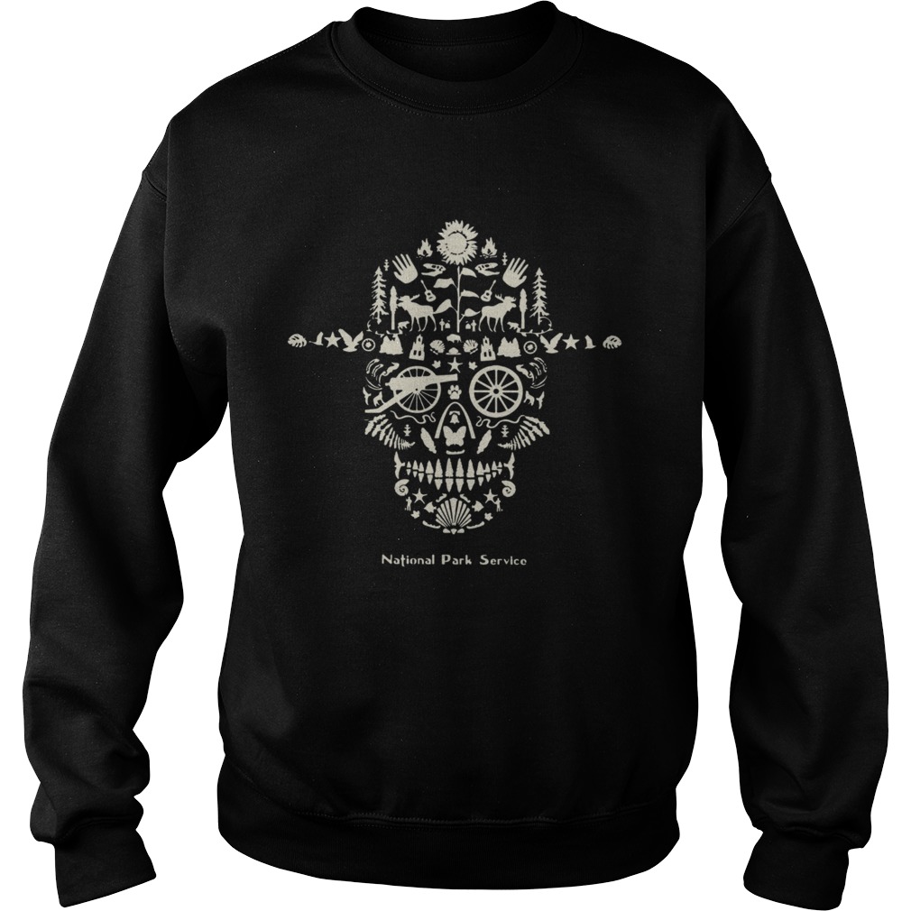 Skull National Park Service Sweatshirt