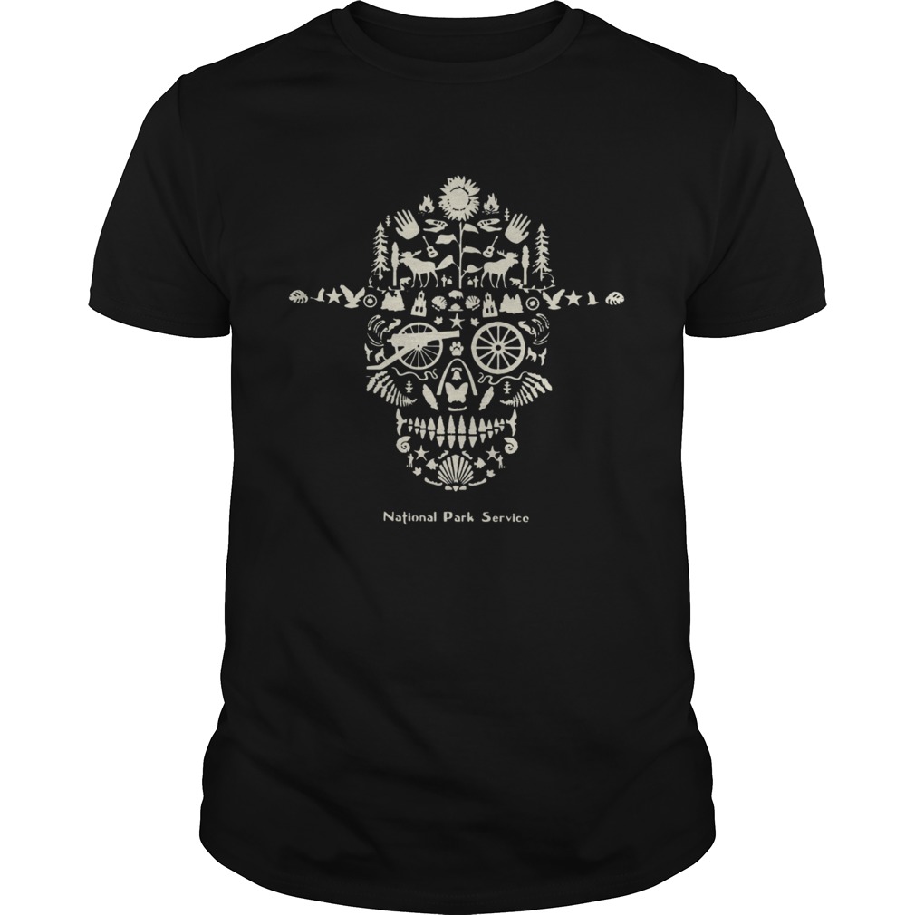 Skull National Park Service shirt