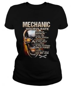 Skull mechanic hourly rate hr minimum if you watch if you help if you worked on it first if you tel Classic Ladies