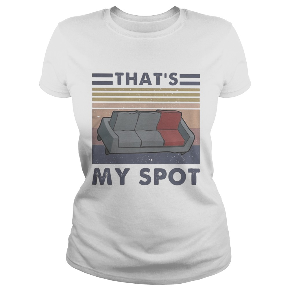 Sofa thats my spot vintage retro Classic Ladies