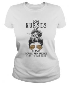 Some nurses classy bougie and ratchet its me im some nurse leopard  Classic Ladies