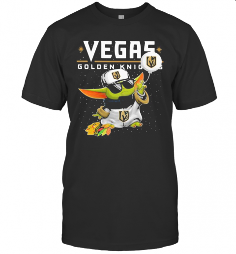 Star War Baby Yoda Vegas Golden Knights T-Shirt