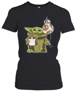 Star Wars Baby Yoda Bb8 And Wampa T-Shirt Classic Women's T-shirt